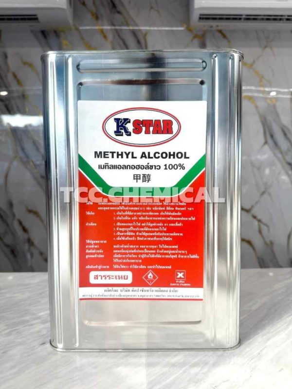 แอลกอฮอล์ขาว 100% / เมทิลแอลกอฮอล์ (Methyl Alcohol)