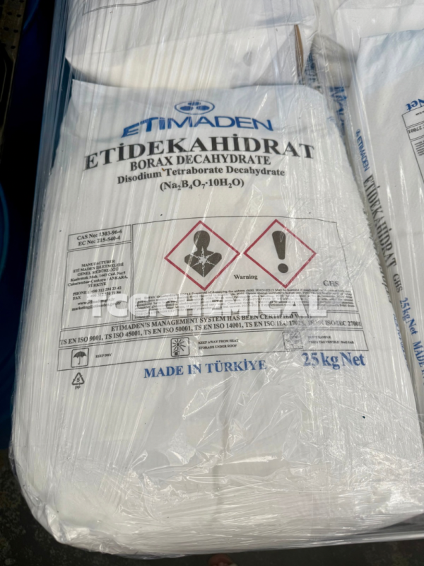 บอแร็กซ์ 10 น้ำ (Borax 10H₂O) (Borax Decahydrate) ของตุรกี