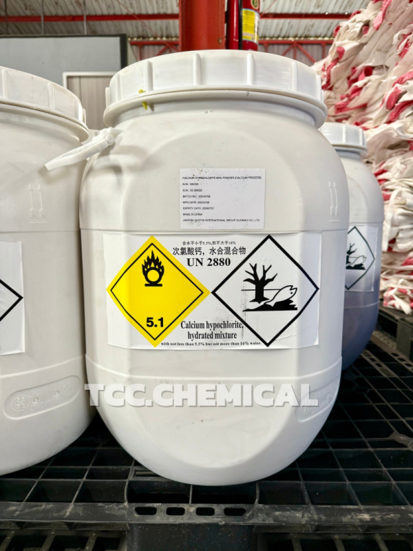 Calcium Hypochlorite 65% (คลอรีนผง 65%)
