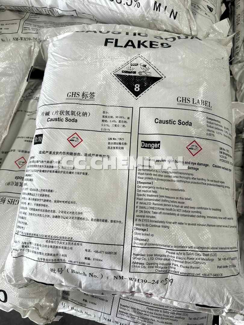 โซดาไฟเกล็ด / Sodium Hydroxide (Flake) China - Image 4