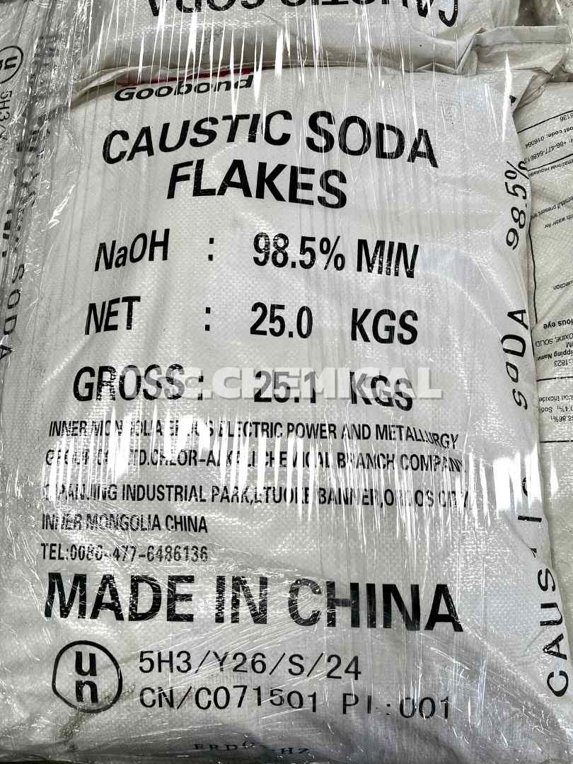 โซดาไฟเกล็ด / Sodium Hydroxide (Flake) China - Image 3