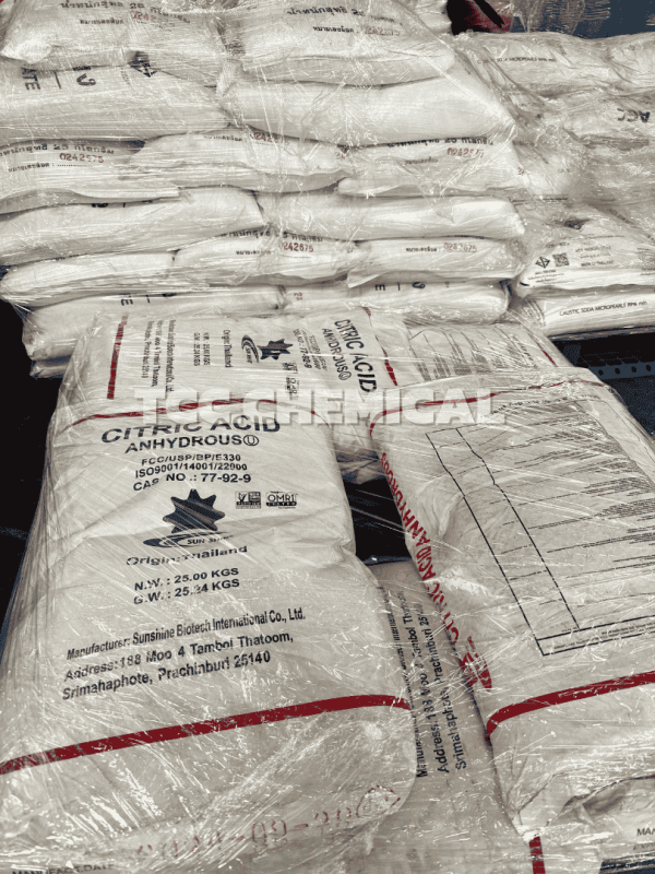 Citric Acid Anhydrous (กรดมะนาว / ซิตริก แอนไฮดรัส) - Image 2