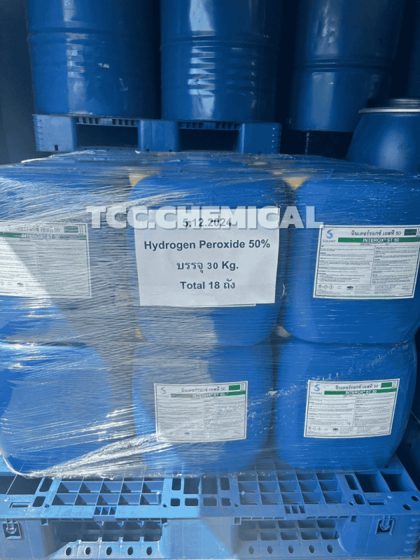 Hydrogen Peroxide 50% (ไฮโดรเจนเปอร์ออกไซด์ 50%) - Image 2