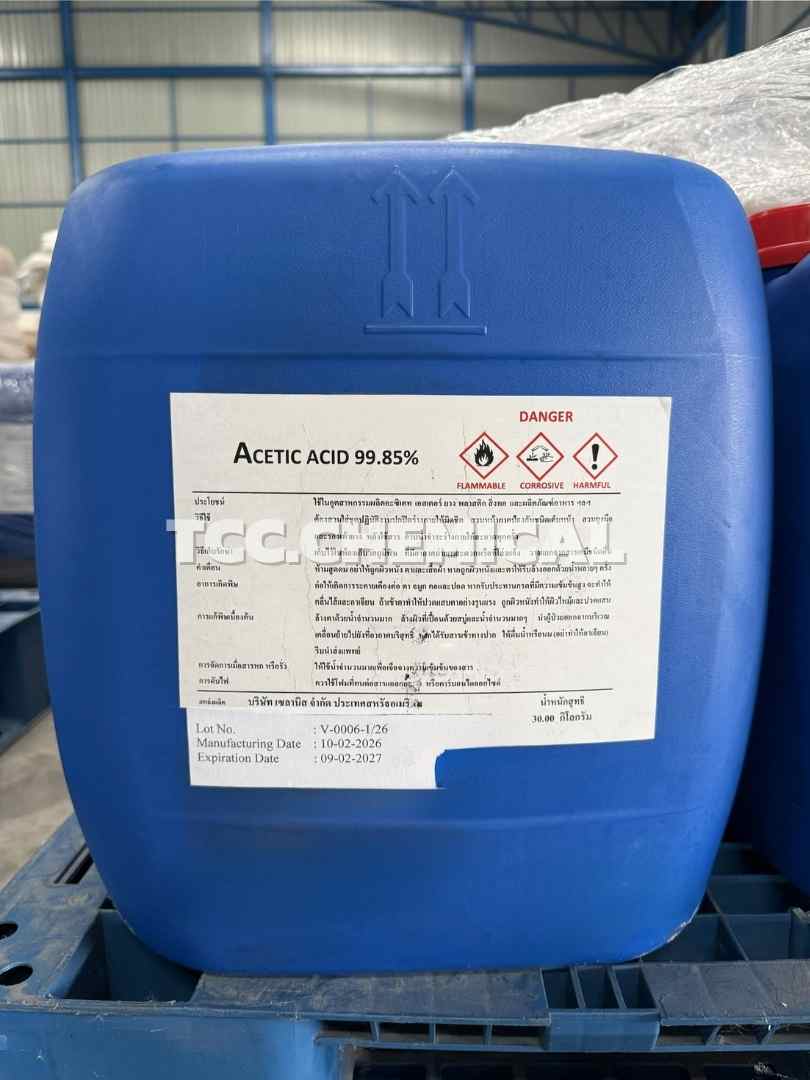 Acetic acid 99.85% กรดอะซิติก / กรดน้ำส้ม - Image 2