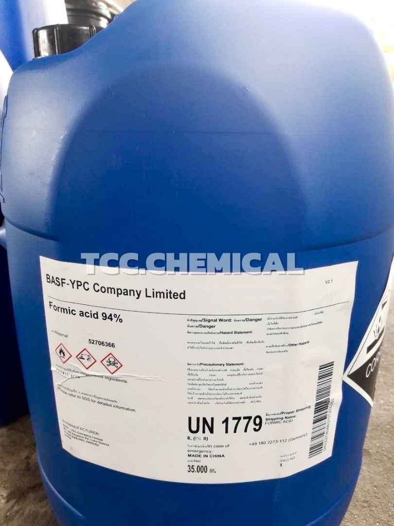 Formic Acid 94% / กรดฟอร์มิก 94% / กรดมด (BASF) - Image 2
