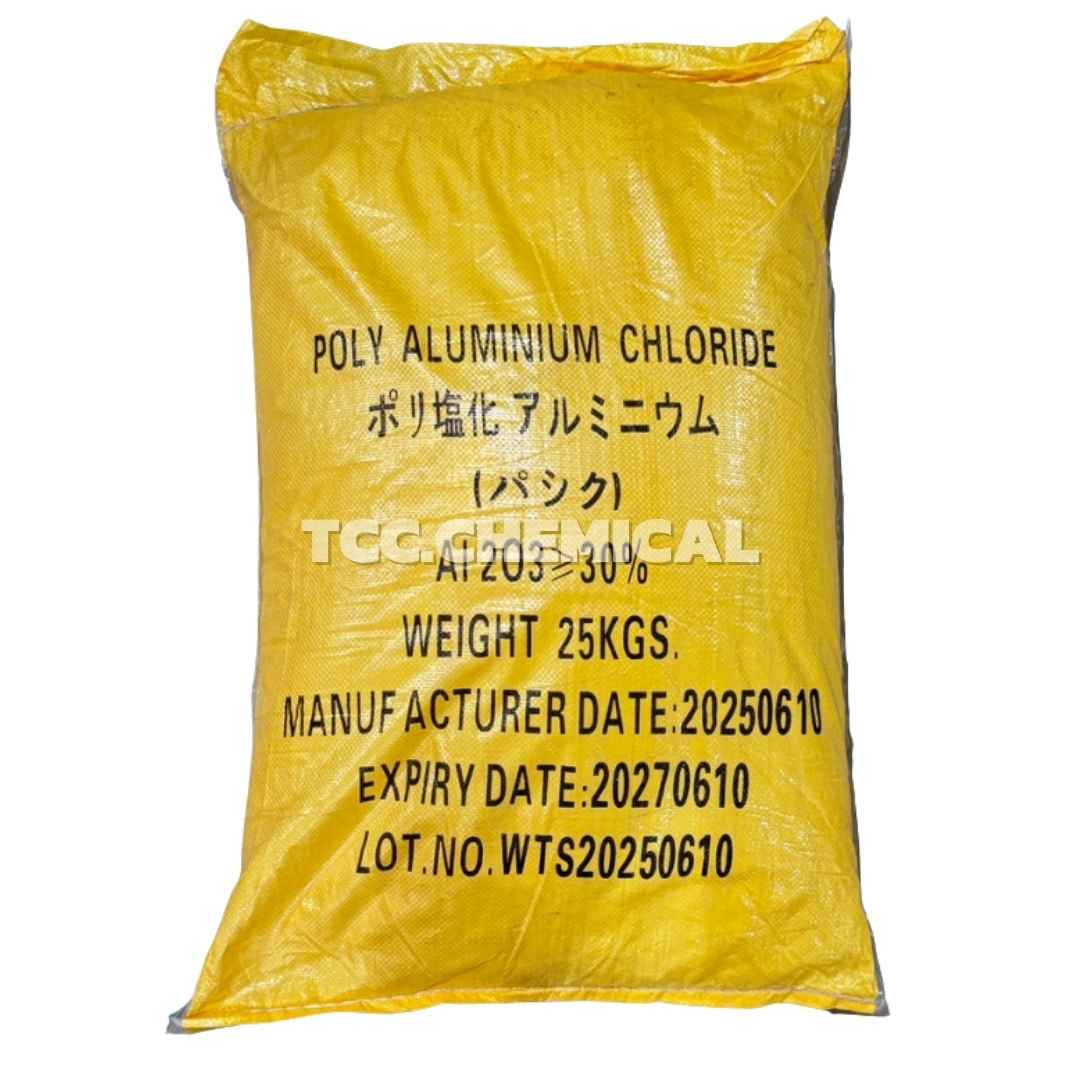 PAC ผง / Poly Aluminum Chloride 30% / แพคผง 30%
