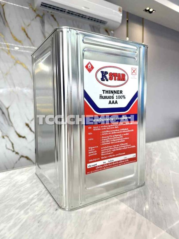 ทินเนอร์ 3A AAA ทินเนอร์ 100% ทินเนอร์ล้าง ทินเนอร์ผสมสี - Image 2